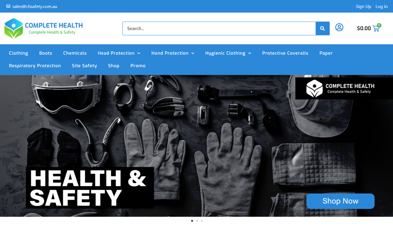 CH Safety - Workplace Compliance & Safety Solutions Website by MD Ziaul Hasan