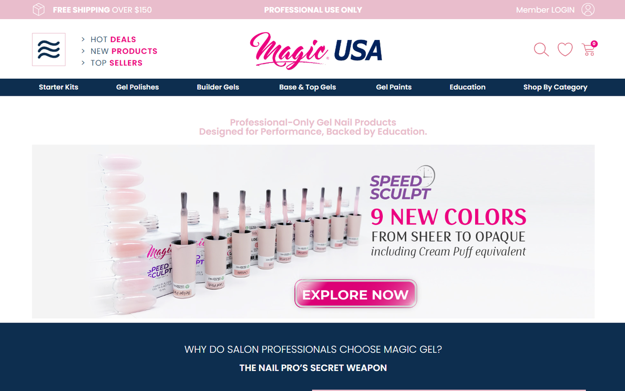 Magic Gel USA - Medical Recovery Products E-Commerce Store by MD Ziaul Hasan