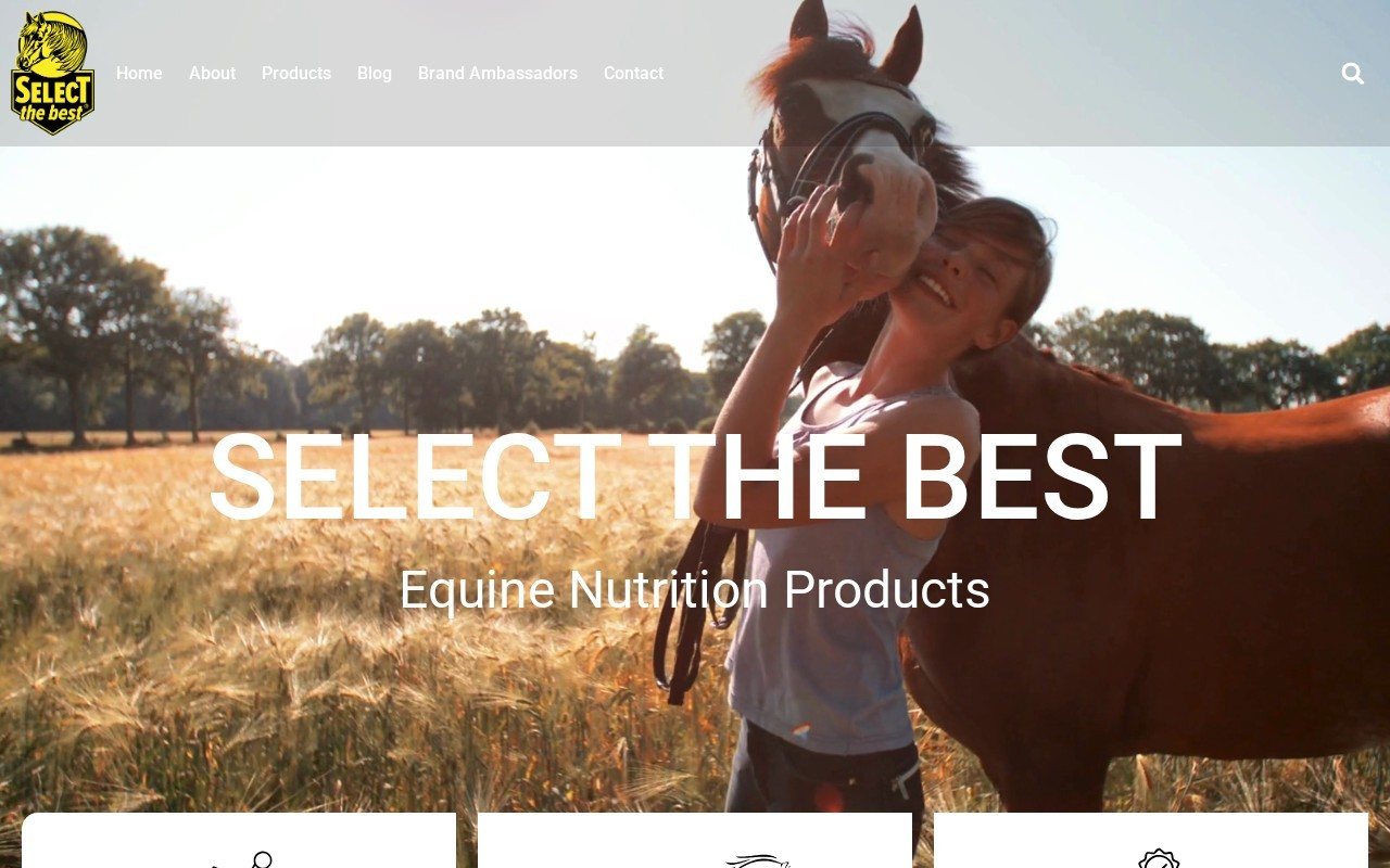 Select The Best - Equine Nutrition WooCommerce Store by MD Ziaul Hasan